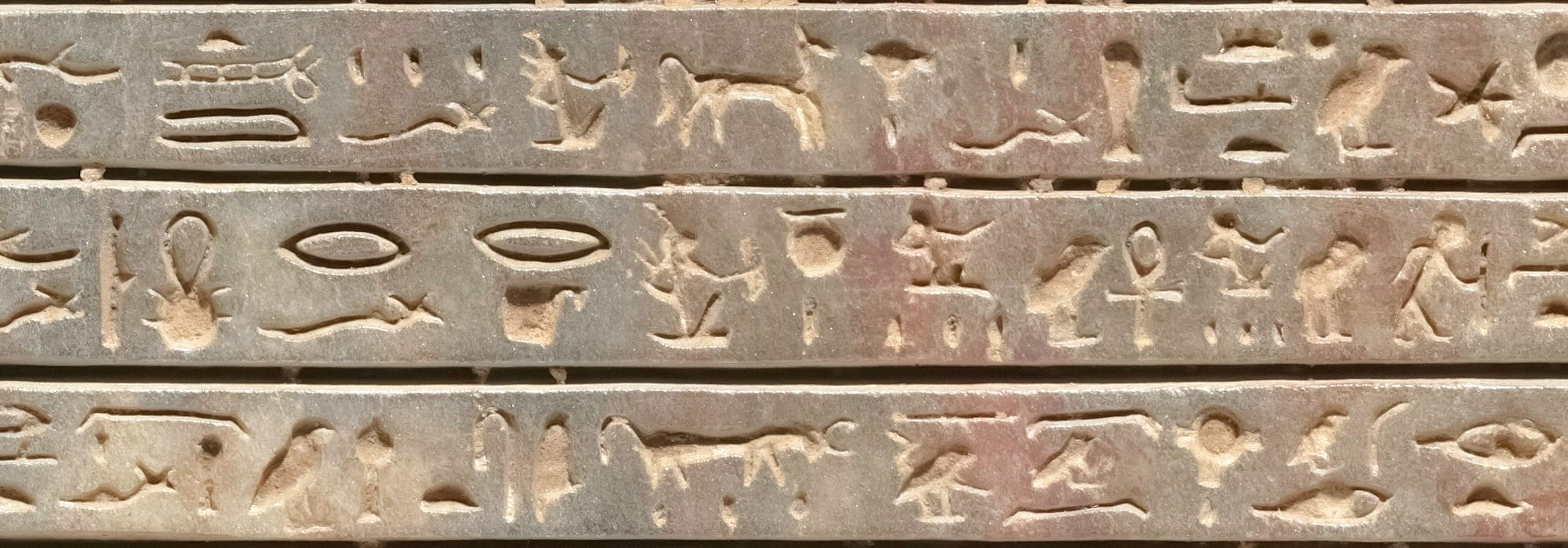 Hieroglyphics. What grandpa used before computers.