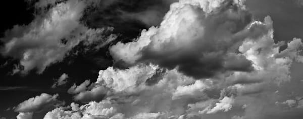 Clouds at the edge of a storm.